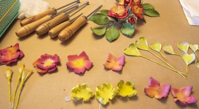 Petites Fleurs en Tissu