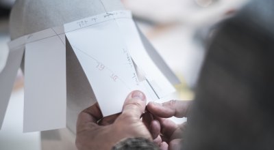 module chapeau en tissu : coupé cousu