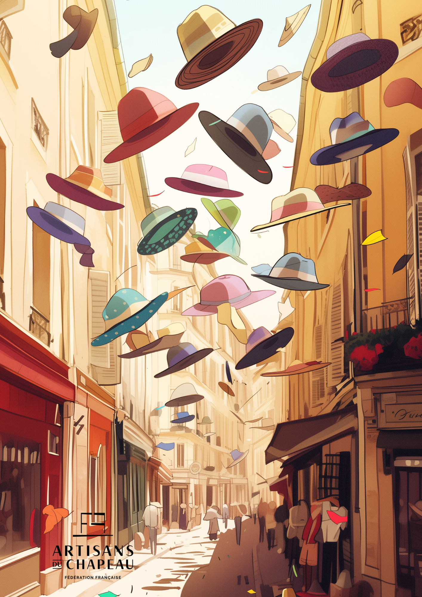 Balade chapeautée internationnale à Lyon